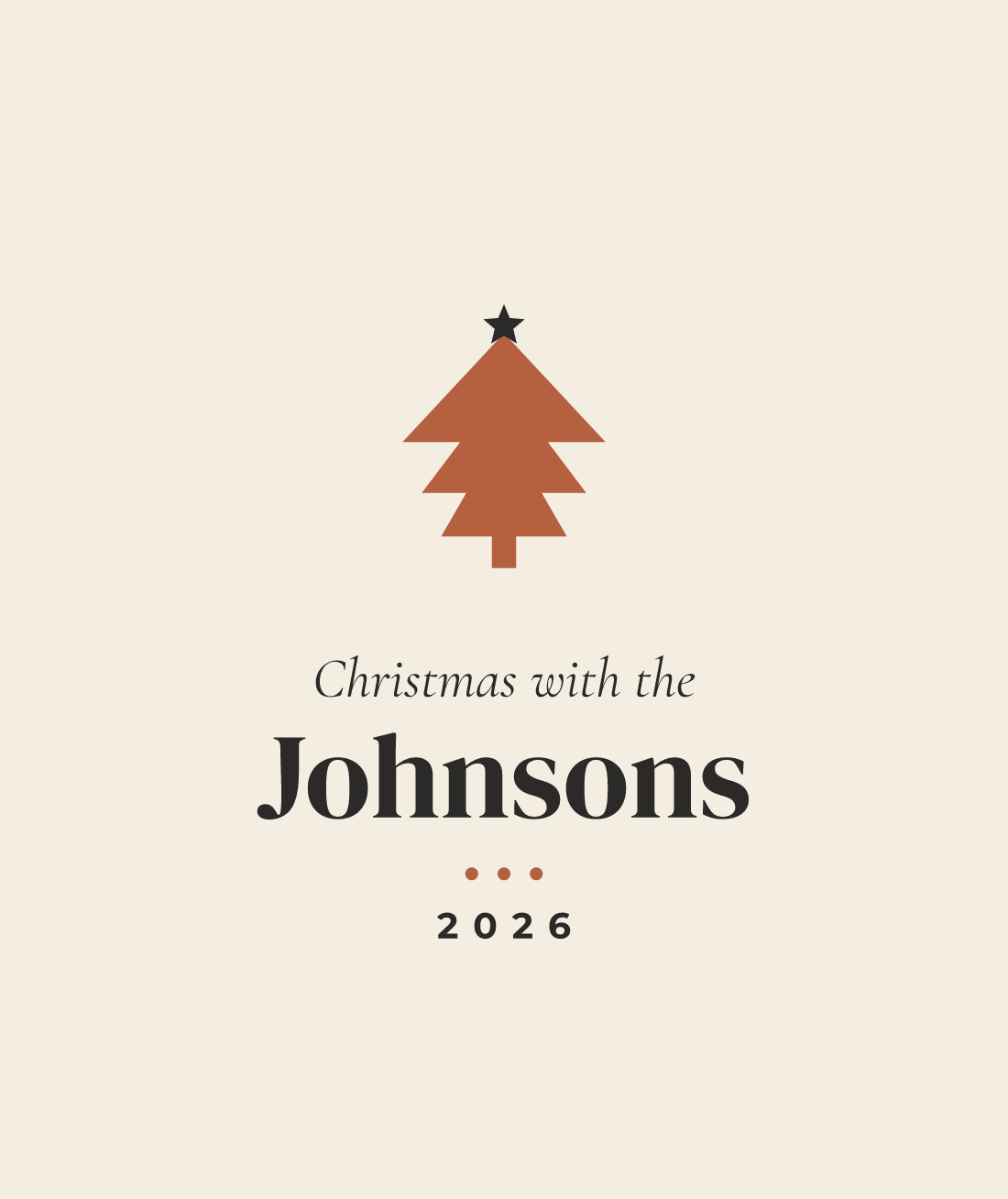 Personalized Family Christmas Sign Throw Blanket - Custom Last Name & Year